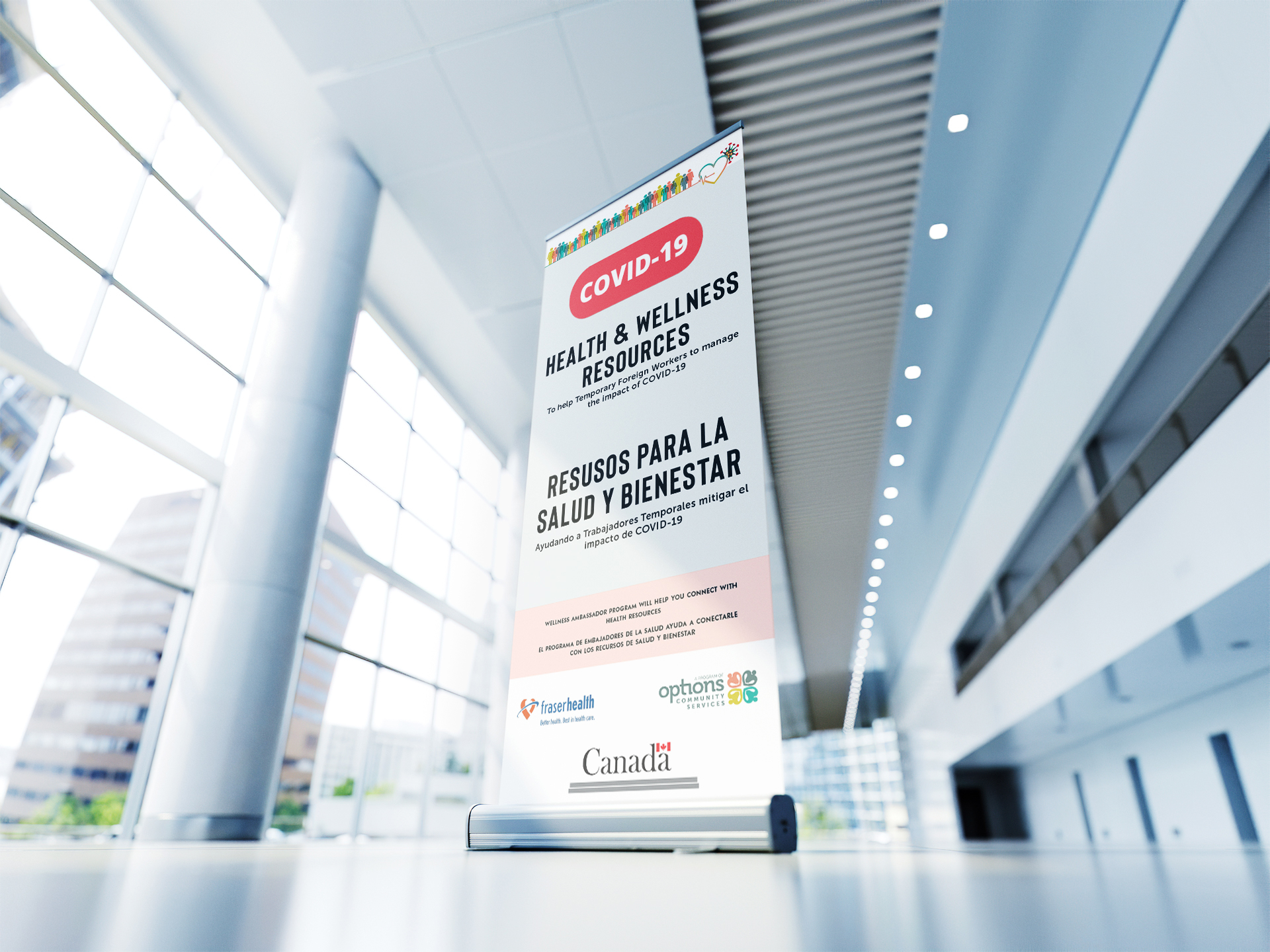 Standing-Poster