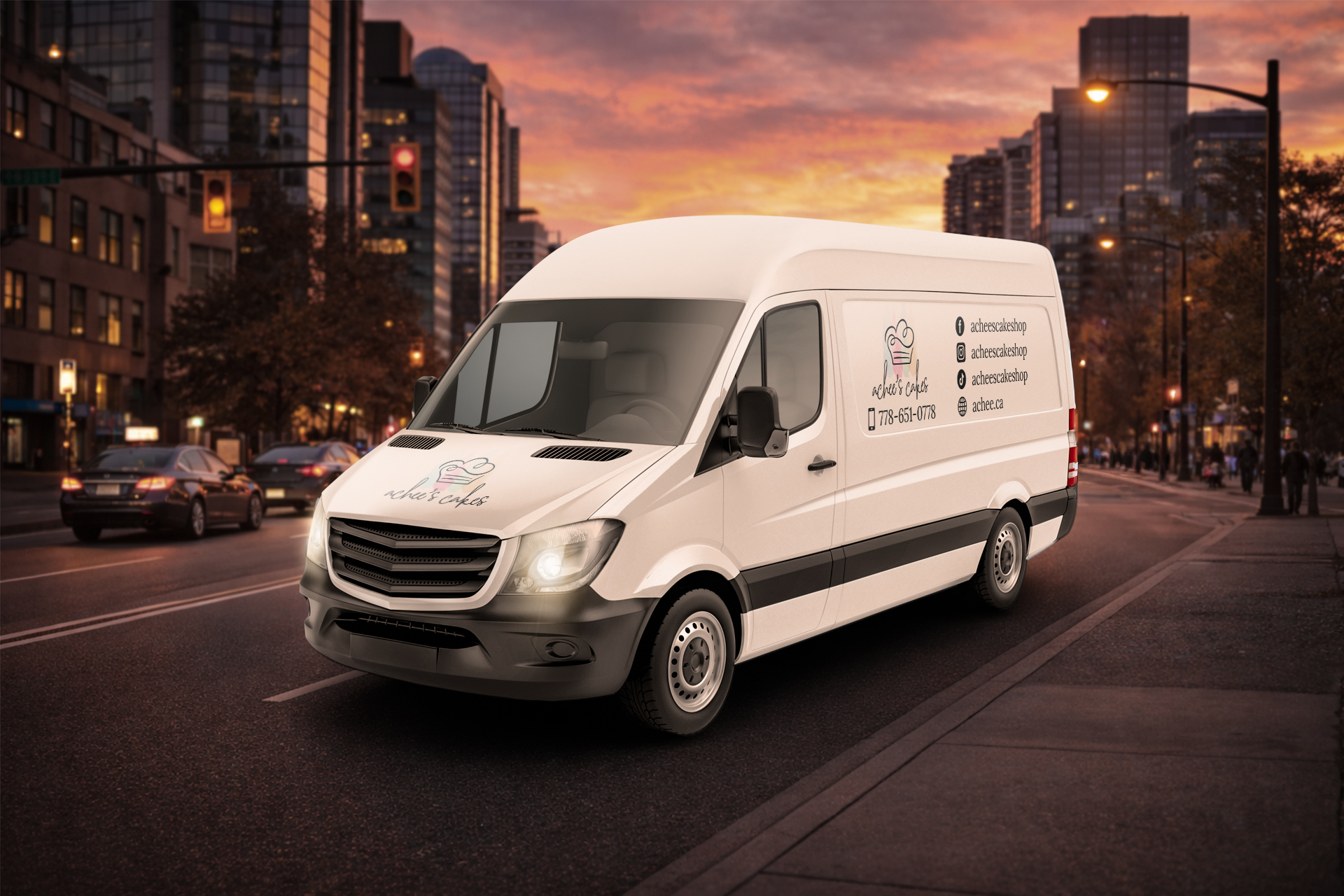 Achee's Cakes Van_Mockup